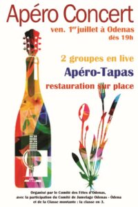 affiche Apero concert