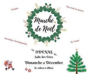 affiche marche de noel